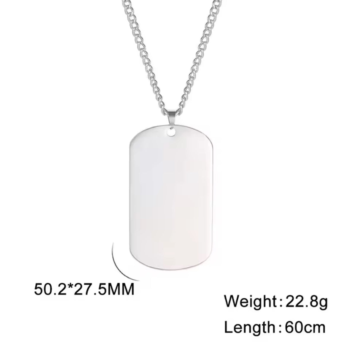 Custom Stainless Steel Necklace