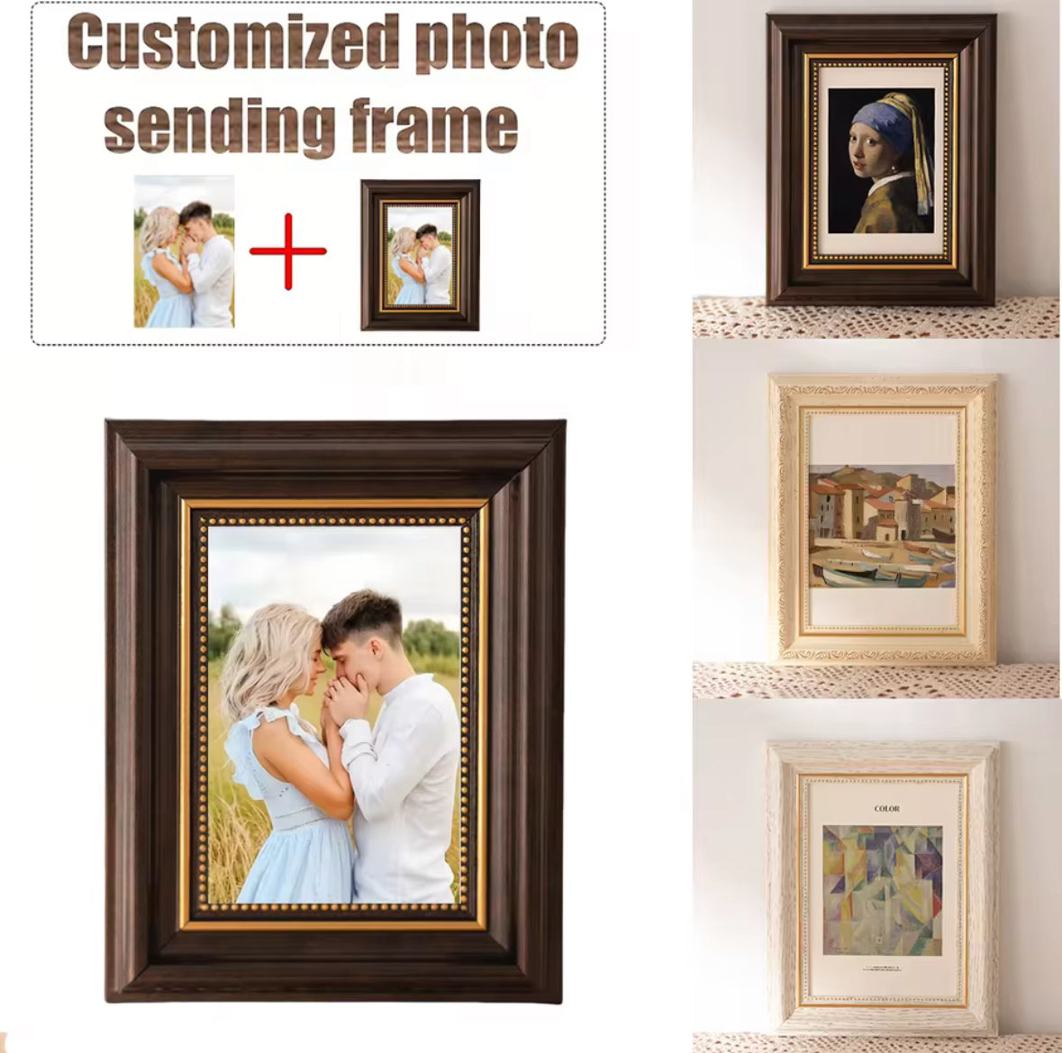 Customize Wooden Picture Frame